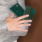 Bronze Green Python Cardholder Manu