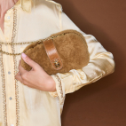 Sac Peau Lainée Chiara Cuivre