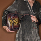 Sac Python Manon Oeil De Tigre