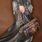 Tiger Eye Stone Python Big Charly Bag
