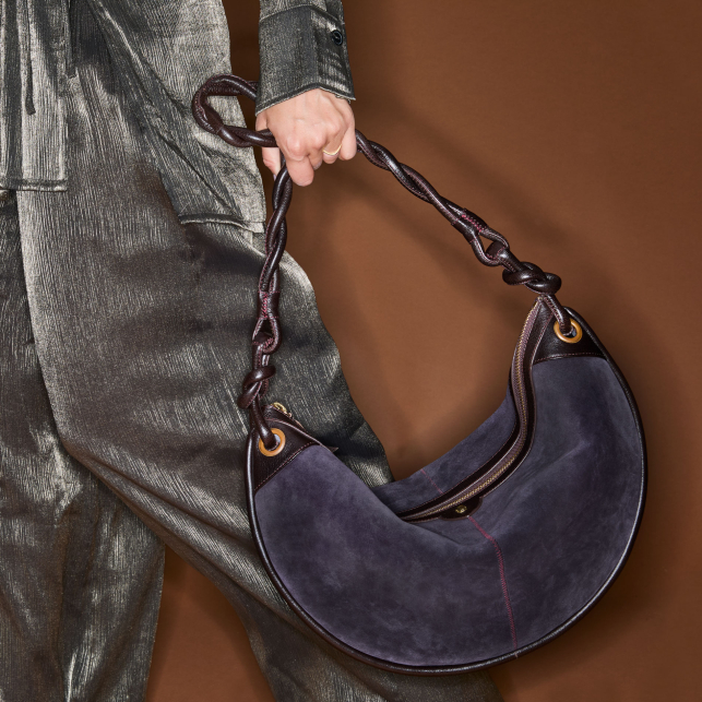 Sac Suède Big Chris Brun Fumé