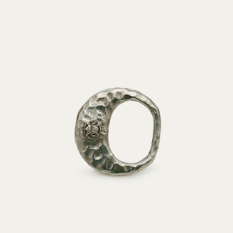Baby Boucle Demi Lune Argent