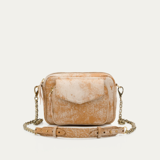 White Sand Leather Charly Bag