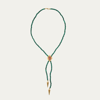 Malachites and Opale Necklace