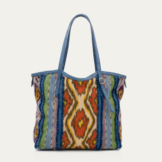 Lasso Patchwork fabrics India Tote