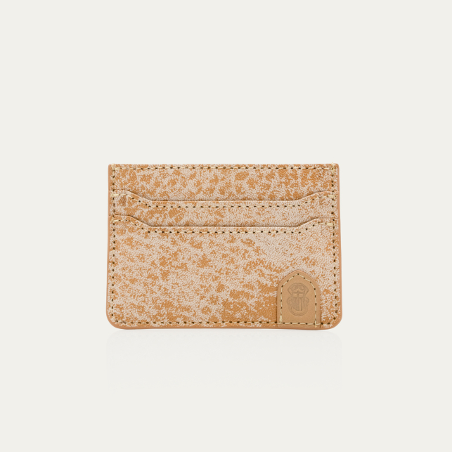 White Sands Leather Cardholder Manu