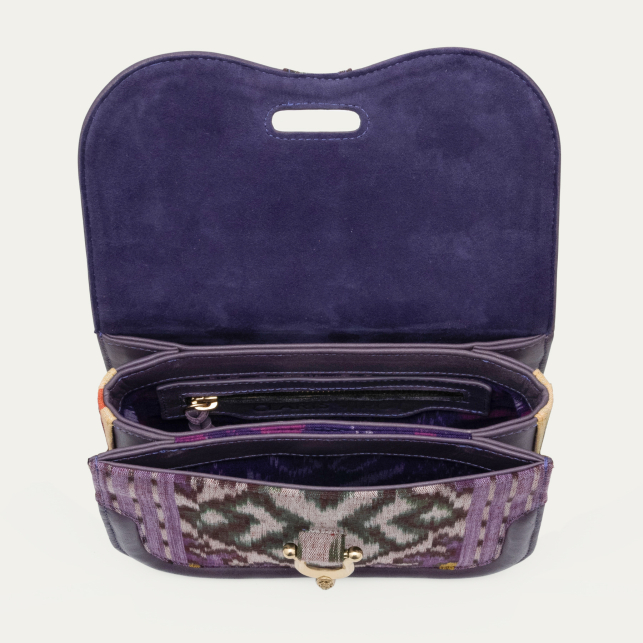 Sac Mini Manon Tissu Moon purple