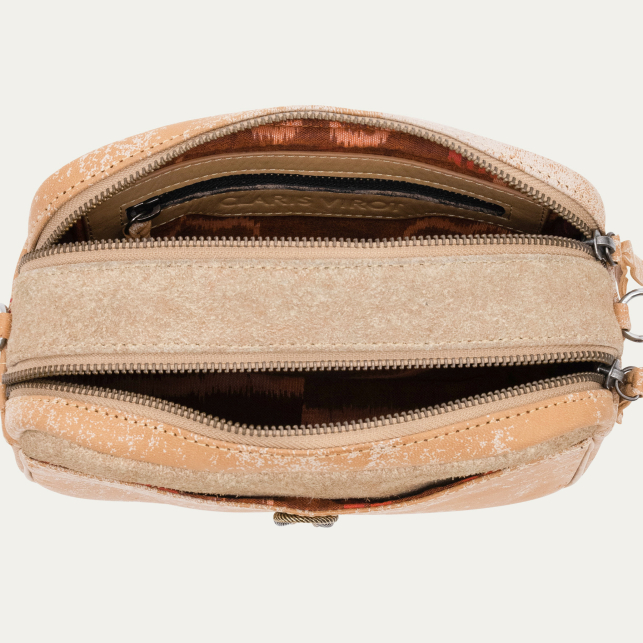 Sac Cuir Lily Sables Blancs