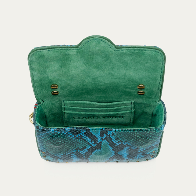 Meadow With Studs Python Mini Ava Bag