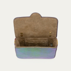 Sac Cuir Mini Ava Lune Avec Rivets En Nacre