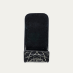 Etui Airpod Jamie Cuir Noir Imprimé Bandana