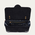 Sac Cuir Ava Medium Patchwork noir