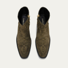 Bronze Suede Vivienne Boots