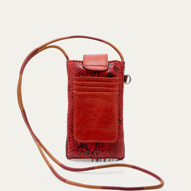 Ruby Python Phone Bag Double Marcus