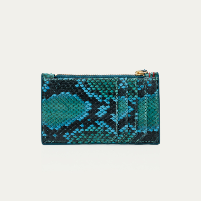 Porte Carte Python Helena Prairie