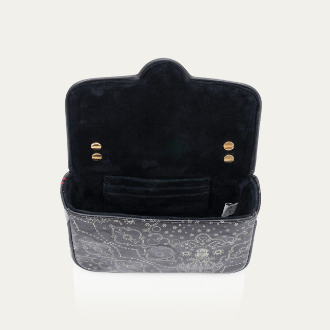 Sac Cuir Mini Ava Imprimé Bandana