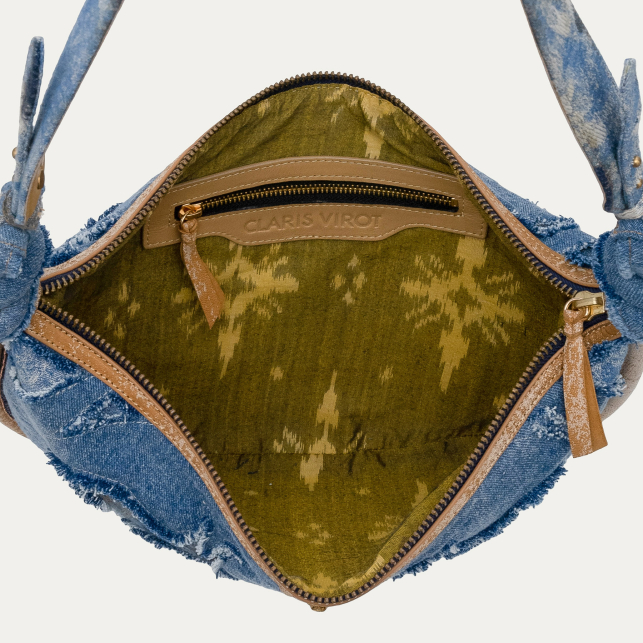 Sac Patchwork de Tissus Chris Denim