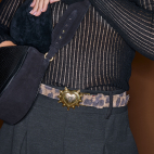 Leo Vintage Leather Ex-Voto Baby Belt