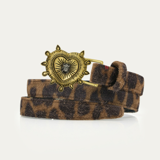 Leo Vintage Leather Ex-Voto Baby Belt