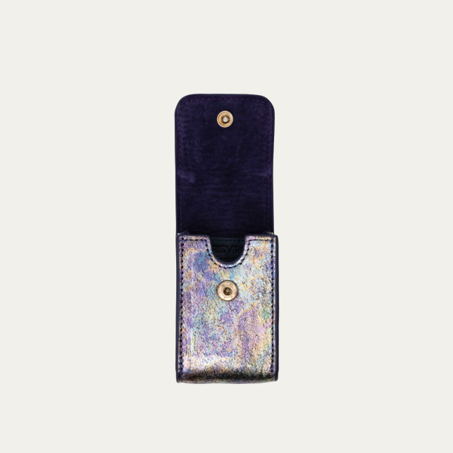 Gasoil Leather Dita Lipstick Case