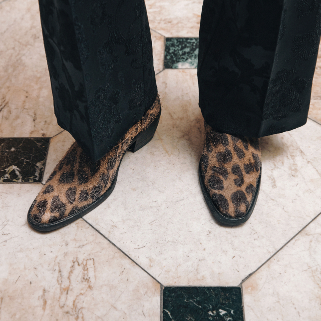 Vintage Leo Suede Vivienne Boots