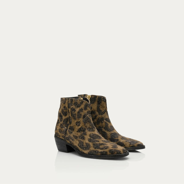 Vintage Leo Suede Vivienne Boots