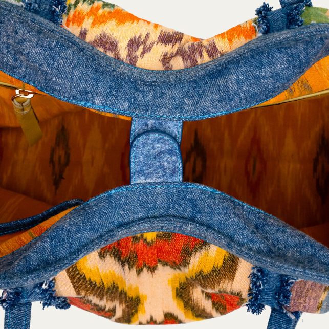 Cabas Patchwork de Tissus India Lasso