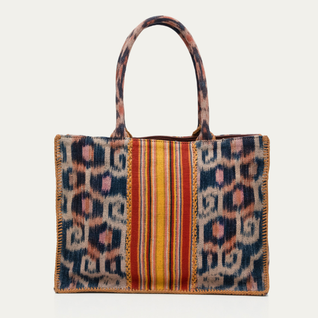 Cabas Tissu Vintage Archi Multico