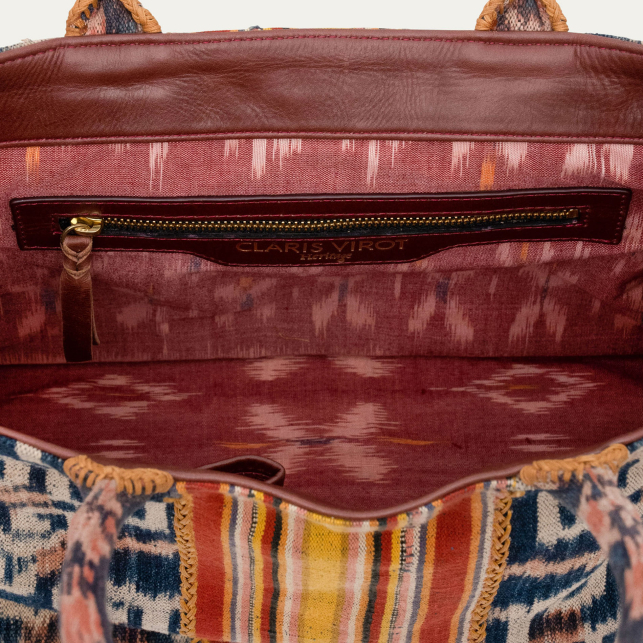 Cabas Tissu Vintage Archi Multico