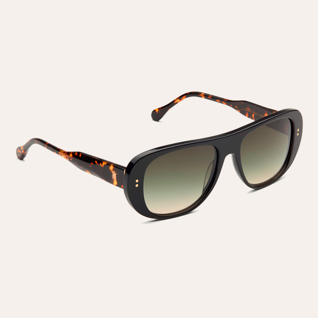 Bicolor Black Madura Sunglasses