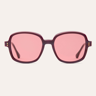 Eggplant Nailaka Sunglasses