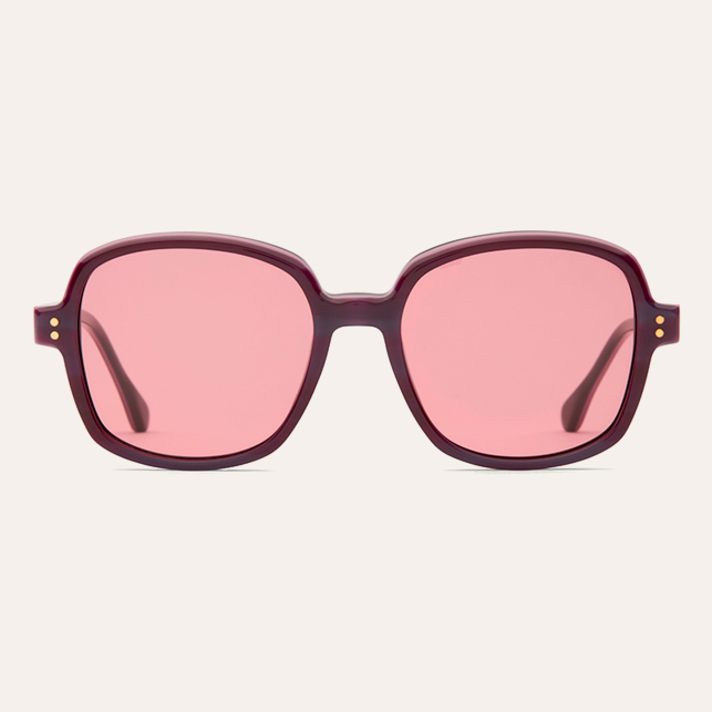 Eggplant Nailaka Sunglasses