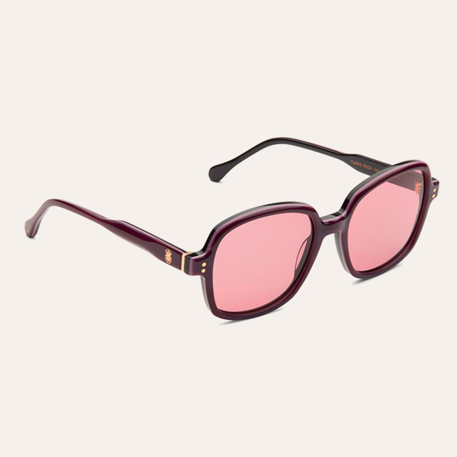 Eggplant Nailaka Sunglasses