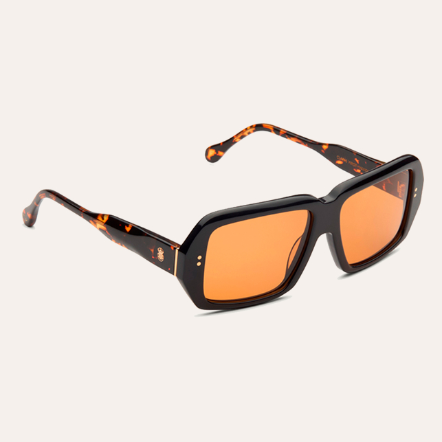 Lunettes de soleil Sumatra Noir Bicolore