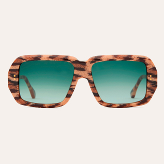 Lunettes de soleil Sumatra Léopard