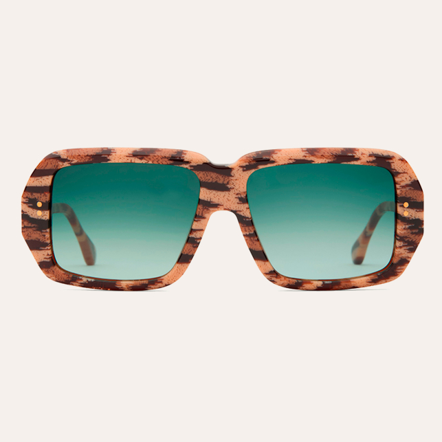 Lunettes de soleil Sumatra Léopard