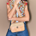 Sac Cuir Lily Sables Blancs