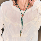 Collier Malachites et Opale