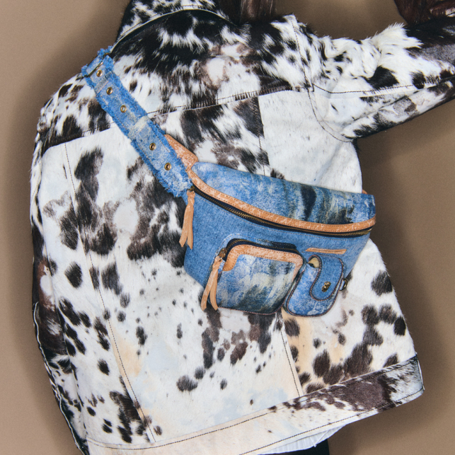 Denim Fabrics Romeo Fanny Pack