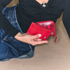 Ruby Python Wallet Mini Bob
