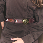 Ceinture Patchwork Cuirs Rodeo Ex-Voto