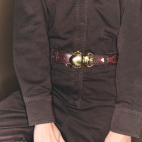 Ceinture Patchwork Cuirs Rodeo Scarabée Dorée