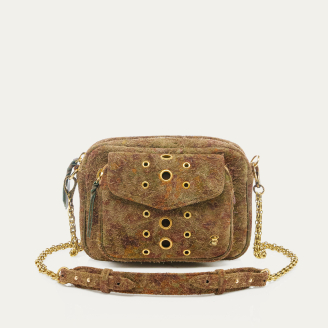 Veau Velours Papyrus Sac Charly