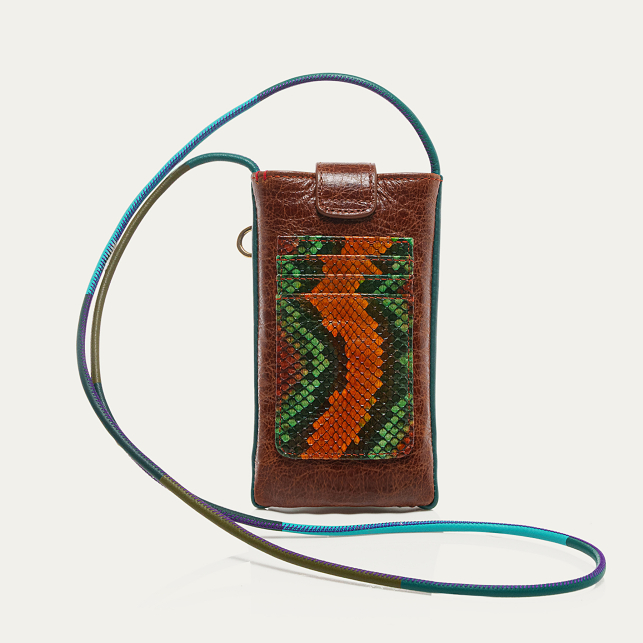Oasis Python Phone Bag Double Marcus