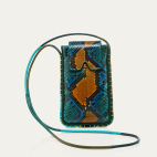 Blue Lotus Python Emile Sunglasses Case