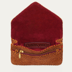Porte Cartes Cuir Alex Veau Velours Sekhmet