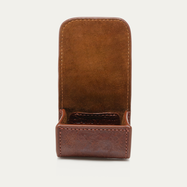 Cognac Leather Jamie Airpod Holder