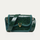 Jade Green Leather Manon Bag