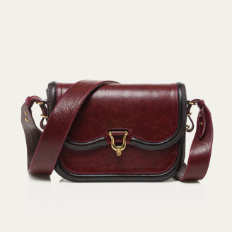 Sac Cuir Manon Bordeaux