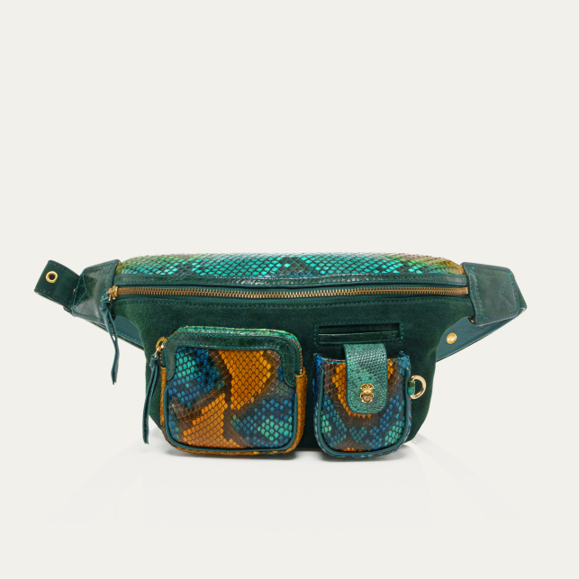Blue Lotus Python Romeo Fanny Pack